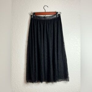 Victoria's Secret Tulle & Pearl Embellished Skirt Size S